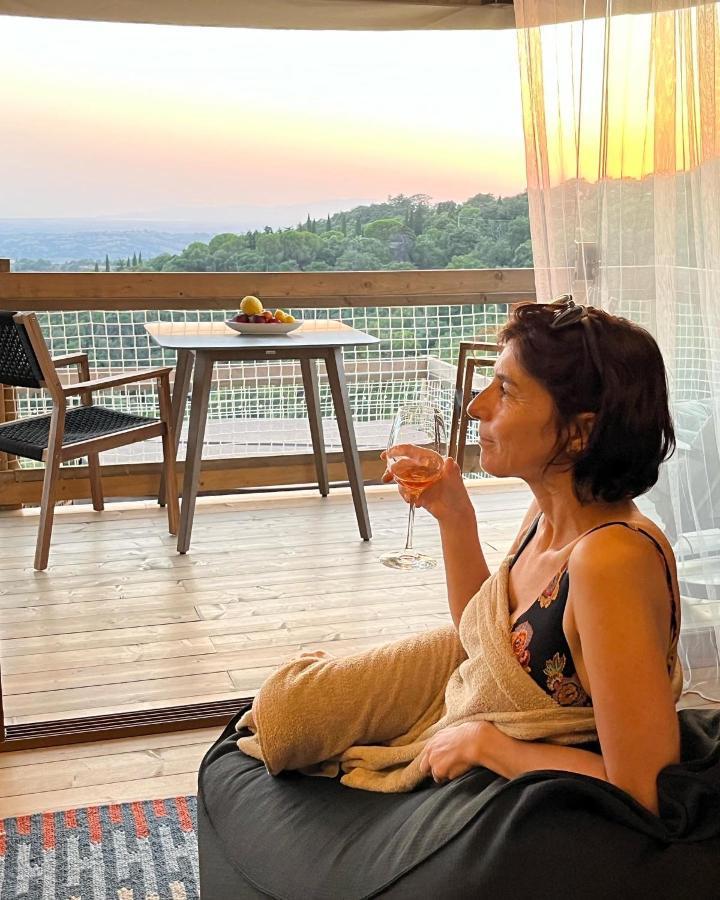 Glamping - Il Giardino Di San Giorgio "Armida" Hotell Montorgiali Exteriör bild