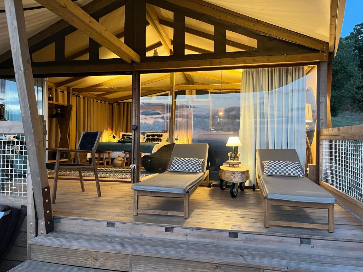 Glamping - Il Giardino Di San Giorgio "Armida" Hotell Montorgiali Exteriör bild