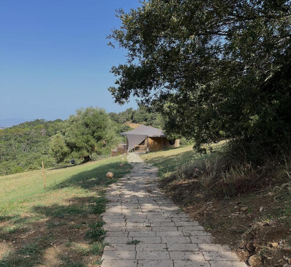 Glamping - Il Giardino Di San Giorgio "Armida" Hotell Montorgiali Exteriör bild