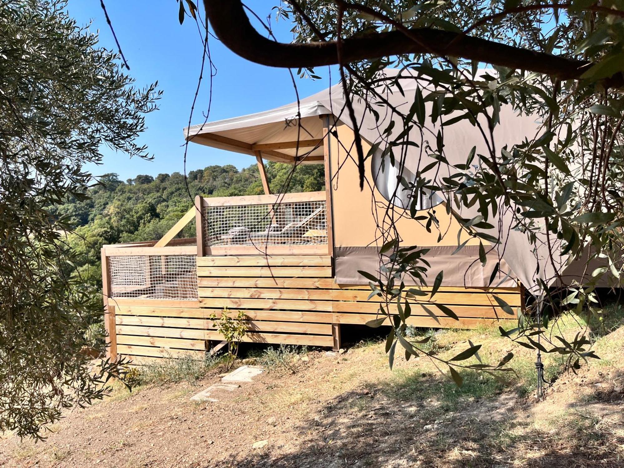 Glamping - Il Giardino Di San Giorgio "Armida" Hotell Montorgiali Exteriör bild